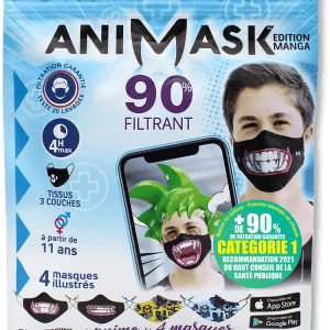 pack garçon animask bleu